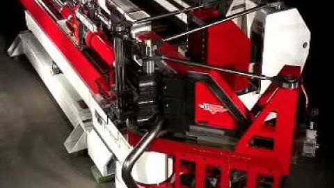 Herber Engineering 6300S All electric 11 axis multistack boosted CNC bending machine overview video