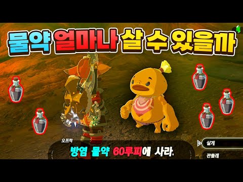 How many potions can you buy from Yasum Offrock? (The Legend of Zelda: Breath of the Wild)