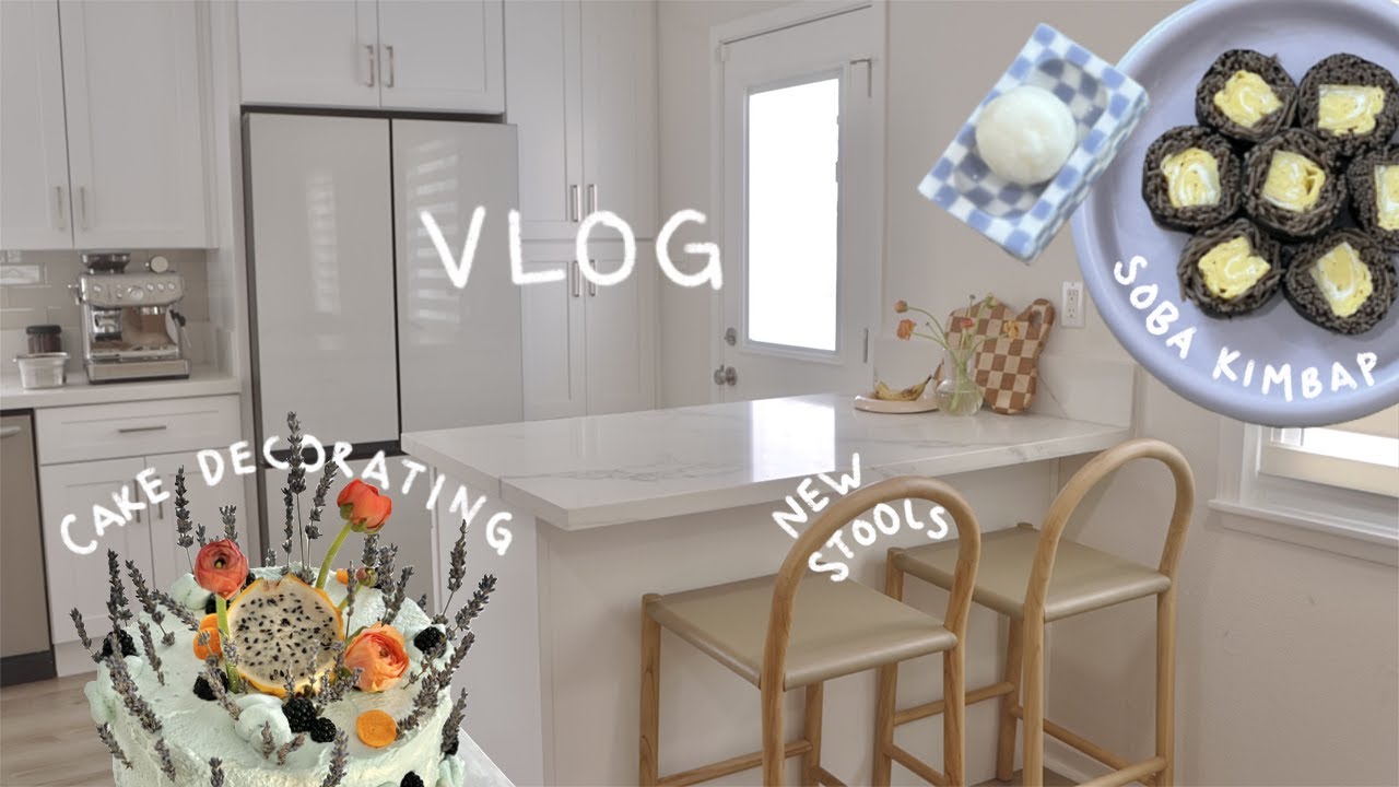 Vlog Cooking Simple Korean Recipes Decorating A Cake Making vlog cooking simple korean recipes decorating a cake making