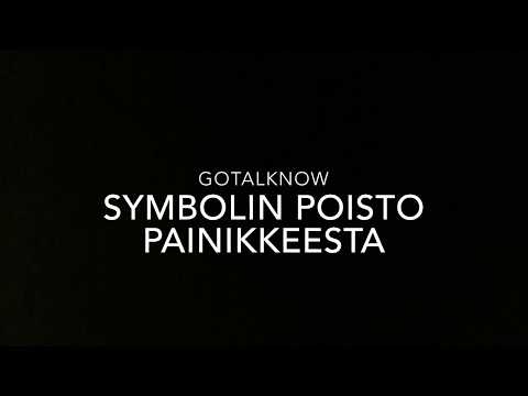 Video: Symbolin Poistaminen