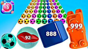 Marble Run 3D - Gameplay Walkthrough Android iOS (Level Up, Math Games) Part 2