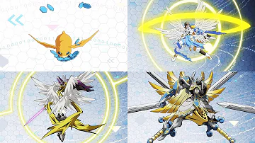 DIGIMON ADVENTURE tri. - PATAMON ALL EVOLUTION [60FPS]