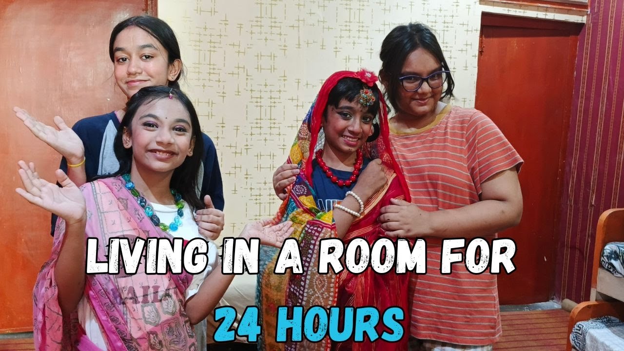 living in a room for 24 hours challenge | challenge failed | we could ...