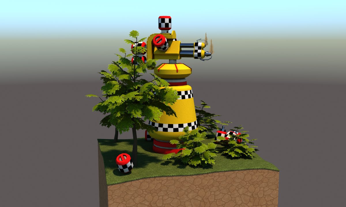 firethrower tower for Tauwa Difens YouTube