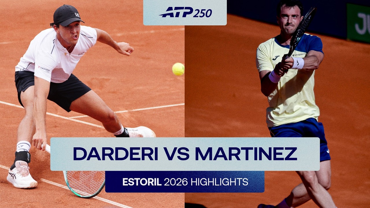 Luciano Darderi vs Pedro Martinez Highlights | Estoril  2026 Quarter-finals