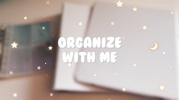 ❝ organize with me #2 - new kpop photocard binders + setting up my a5 binder ❞