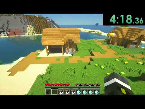 Villager pooping in 4K