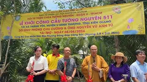 Lễ khởi công cầu Tường Nguyên 511