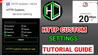 HTTP CUSTOM VPN APP SETTINGS: (10x) INTERNET SPEED BOOST screenshot 4