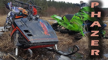 MODIFIED Mountain Yamaha Phazer Snowmobile! (King Phazer | Part 11)