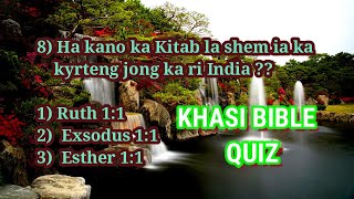 Khasi Bible quiz/Jied ia kaba Dei/Quiz1/Khasi Gospel video/Khasi Voices screenshot 2