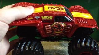 Hot Wheels Monster Jam 1:24 Scale Red Max-D & Higher Education Unboxing & Review!