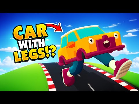 I Became a CAR With LEGS In the Weirdest Game Ever - What the Car