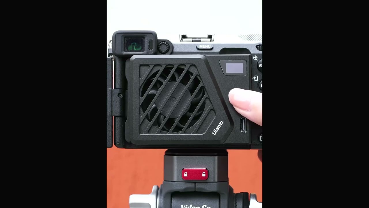 Ulanzi CA25 Camera Cooling System New Version Heat Sink Cooling Fan for Sony Canon - Buy now
