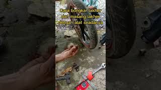 CARA BONGKAR PASANG LAKHER SEPEDA MOTOR