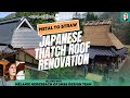 Pod japanese thatch roof renovation  mlanie heresbach talk at 2m26 atelier in rural kyoto