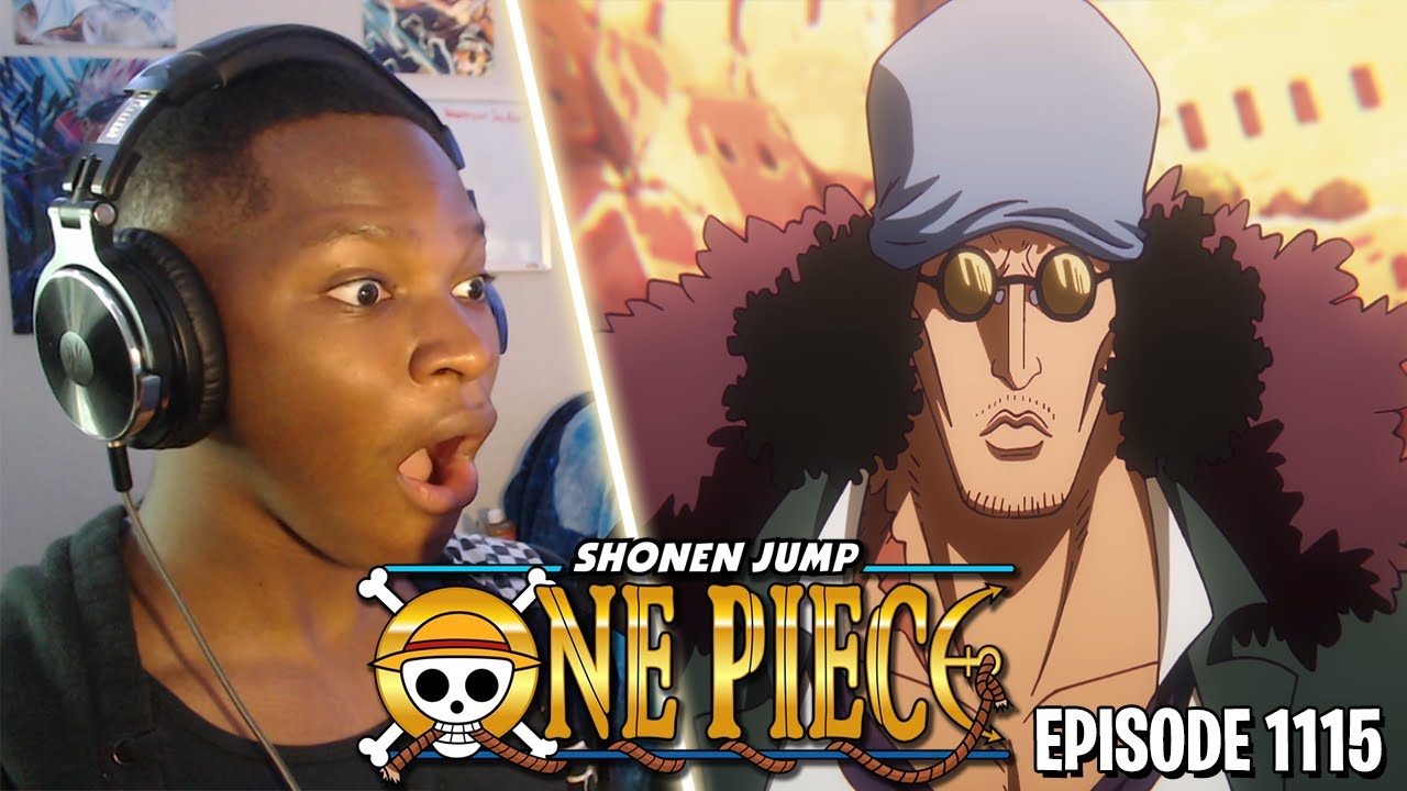 GARP VS AOKIJI! One Piece Episode 1115 Reaction - YouTube