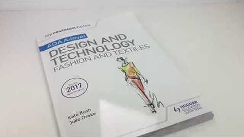 #53 My Revision Notes book - AQA A level Fashion & Textiles