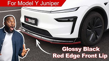 How to Install 2026 New Tesla Model Y Juniper Front Bumper Lip