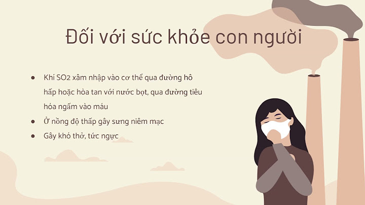 Công nghệ xử lý khí so2 bằng nước