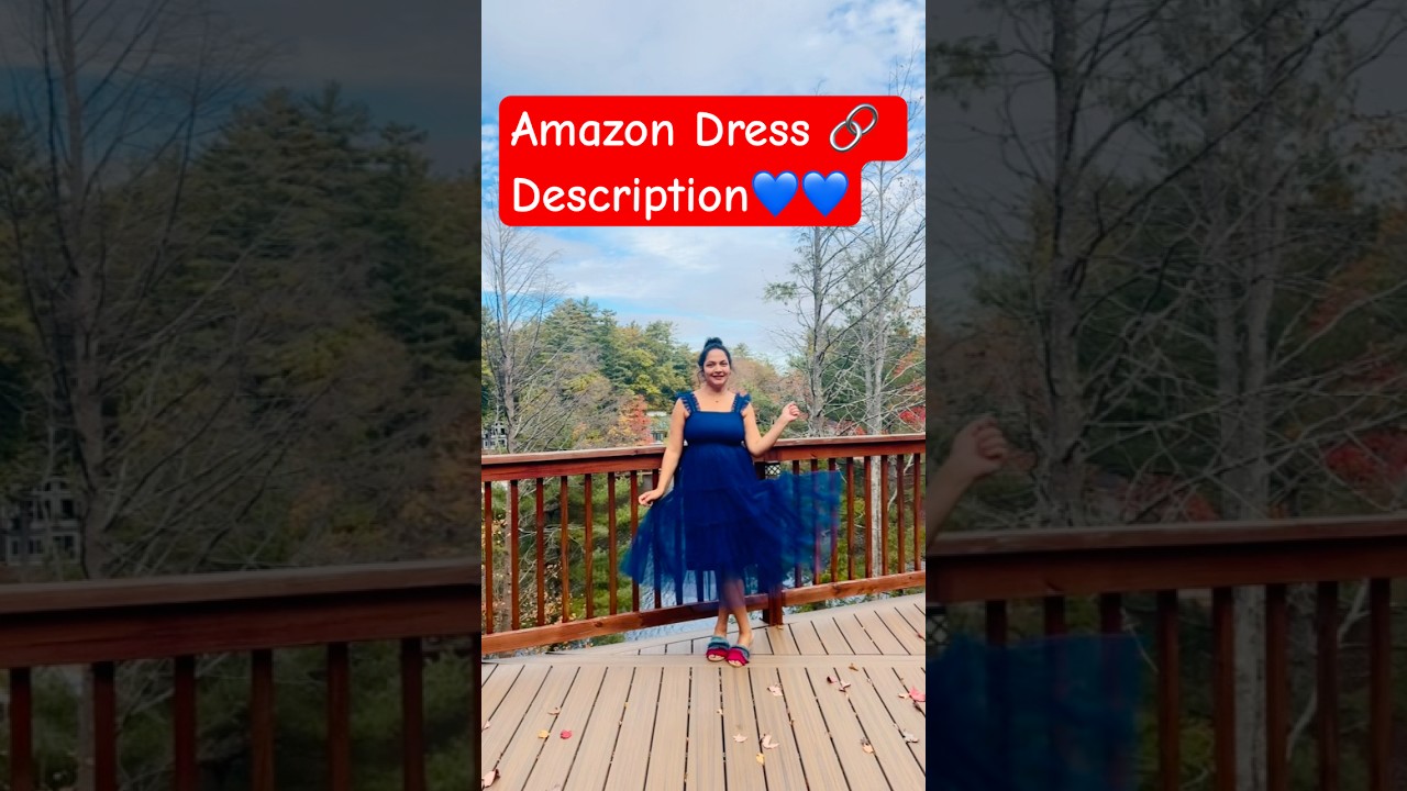 Perfect Amazon Dress👗Fall Photoshoot🍂🍂