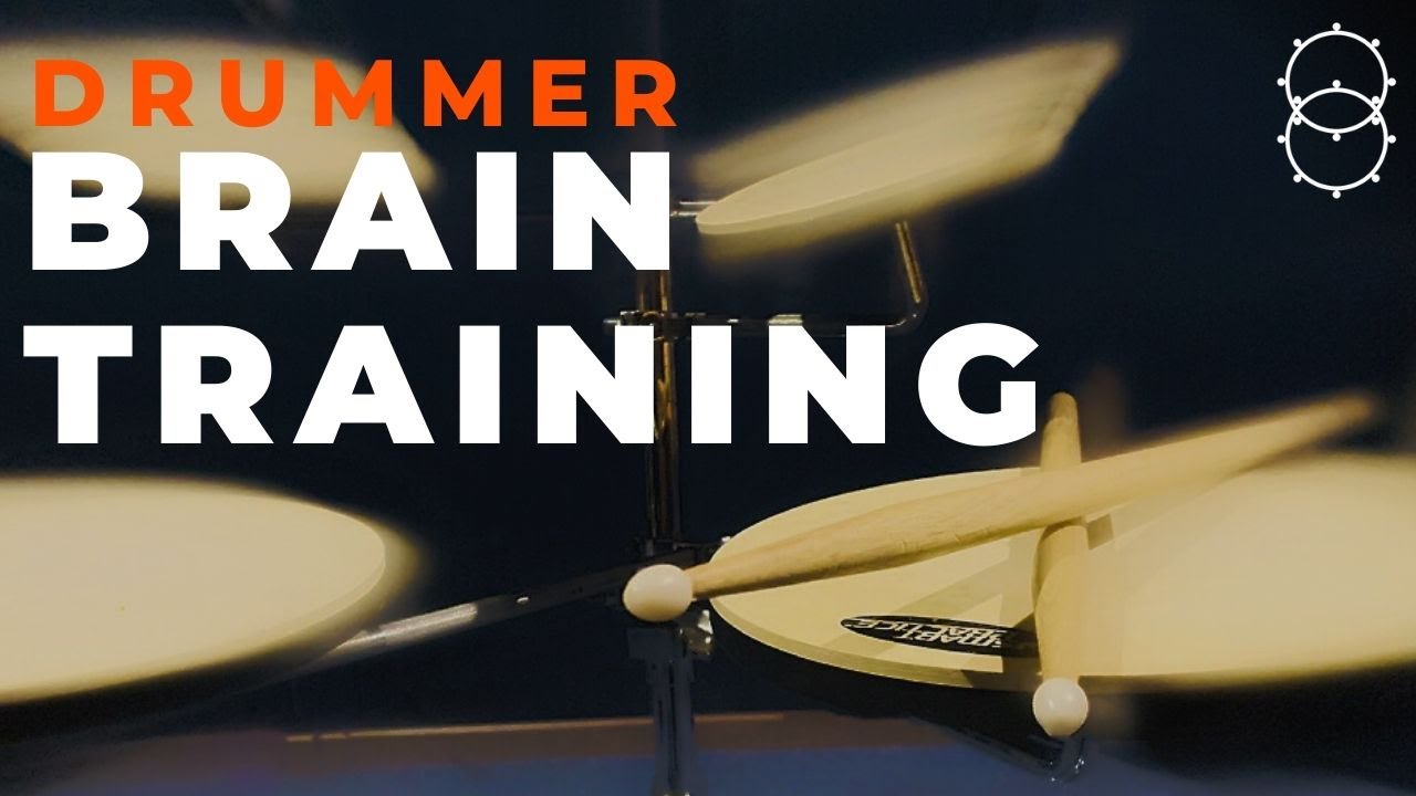 [DANCING TWINS] DRUMMER BRAIN TRAINING ON A DW GO ANYWHERE SMART ...