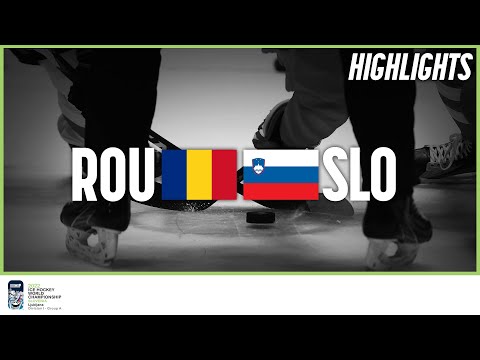 Highlights | Romania vs. Slovenia | 2022 IIHF Ice Hockey World Championship | Division I Group A