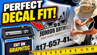 How to Make Car Decals the RIGHT SIZE | Measure, Cut & Apply Vinyl Decals