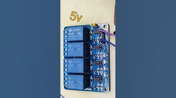 4 Channel Relay Module Explained in 60 Seconds ⚡ | Electronics Short"