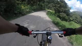 Riding A Bicycle In Chontabamba, Oxapampa