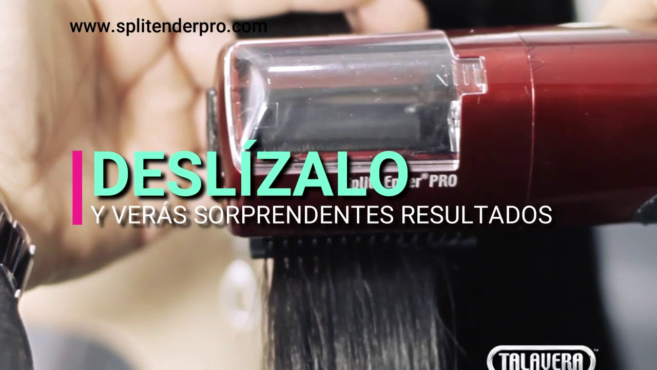 Máquina Para Cortar Puntas Abiertas Del Cabello Dañado Elimina Orzuela y  Puntas Maltratadas - Rojo, Moda de Mujer