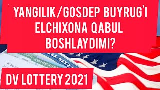 Green Card Dv-2020/ Dv-2021 Yangiliklari/ Gosdep Buyrug'i