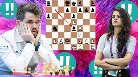 The epic Sicilian defence | Tania Sachdev vs Magnus Carlsen 10