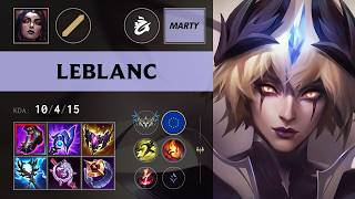 (GL Marty) LeBlanc Mid vs Malzahar (SC Nafkelah) - EUW Challenger Patch 26.16