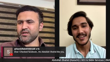 Abdullah Shahid (Karachi) | SEO & SSM Services | iSkills Success Week (ep. 9)