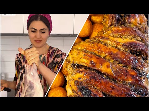 Soft and delicious lamb cooked in the oven Блюдо из нежной и вкусной баранины