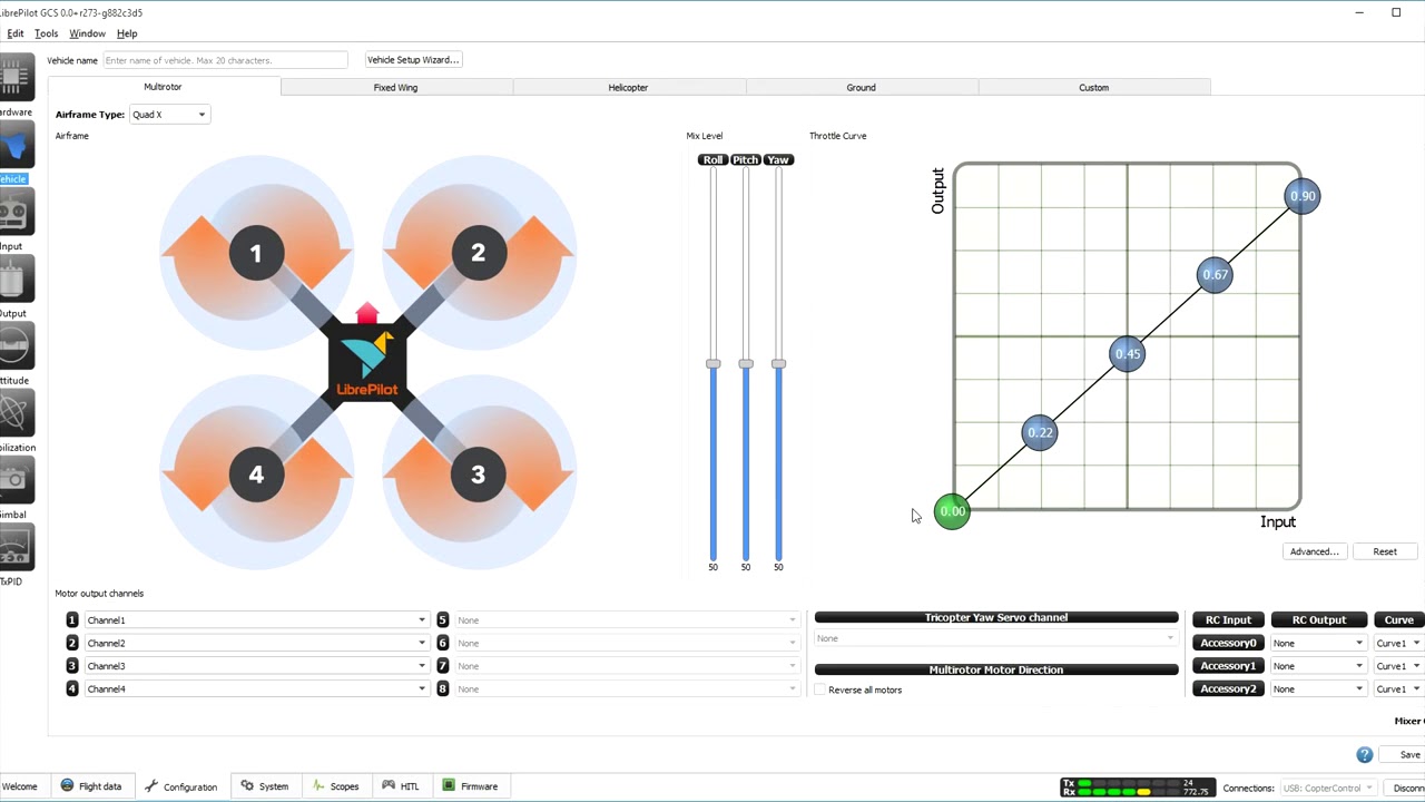 Установка тестовой версии GCS от LibrePilot