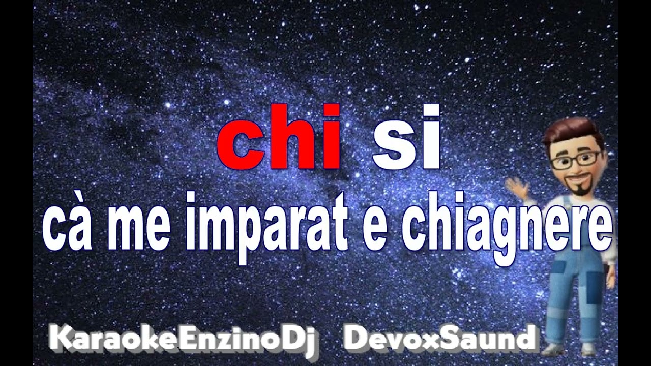 Mauro Caputo - Chi Si - Karaoke