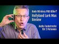 Hollyland Lark MAX | Top Lavalier Mikrofon-System für Video, Recording, Podcast, Videokonferenz