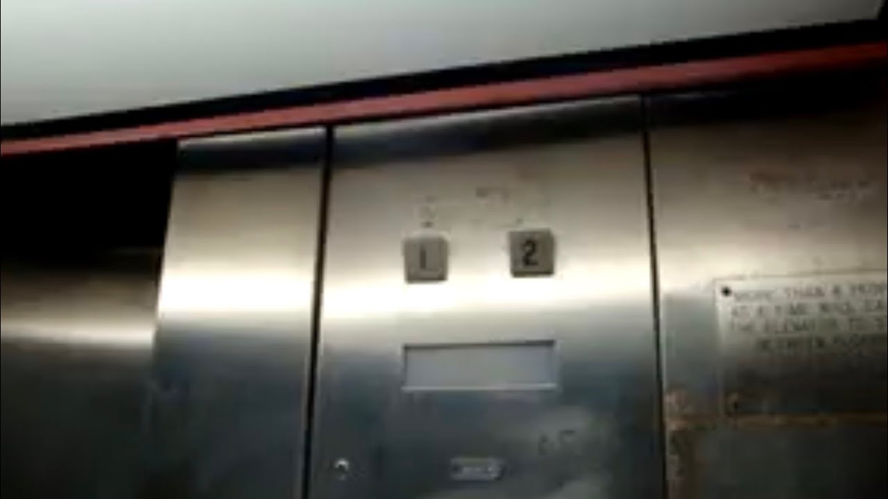 Small Dover traditional solid state elevator at Kentucky science center ...