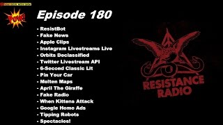 #ResistBot, Molten Maps, Secret Space Program - Beyond Social Media Show #180
