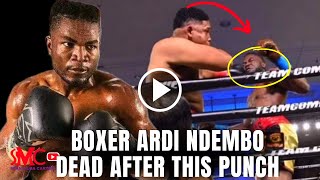 Boxer Ardi Ndembo Dead at 27 Three Weeks After a Brutal Knockout Left Him in Induced Coma, Details