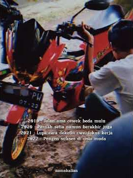 story wa satria FU kata'#shorts