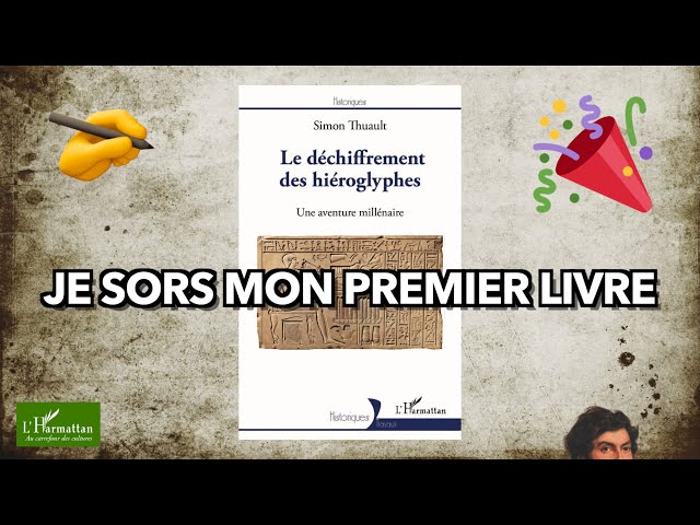 MON PREMIER LIVRE EST DISPONIBLE ! 🤩📚