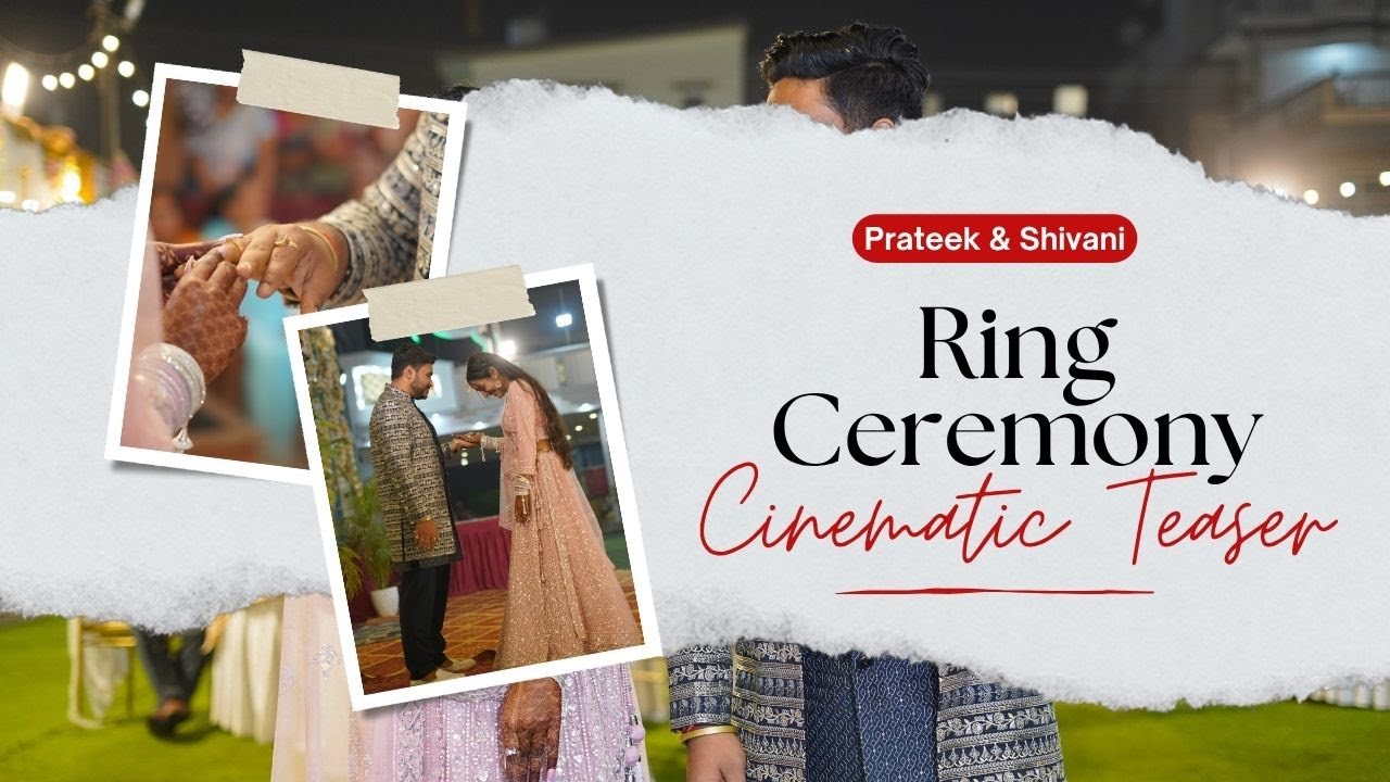 Prateek And Shivani Engagement Teaser | Ring Ceremony Teaser Video | ZnM Studio | Patna Bihar