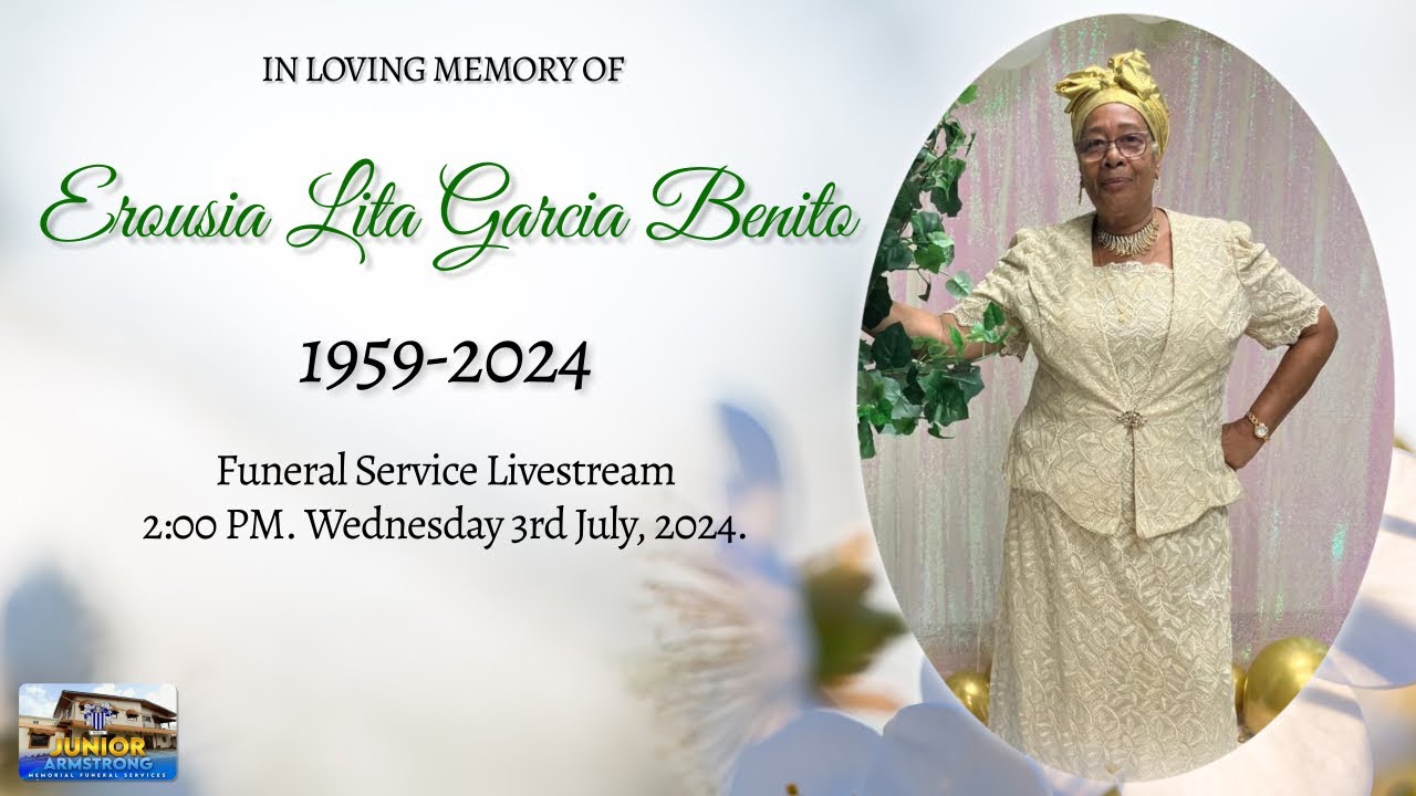 Erousia Lita Garcia Benito Funeral Service Livestream - YouTube
