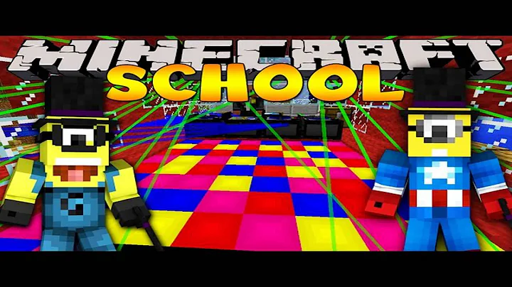 Minecraft -BABY SCHOOL DAYCARE - WE ESCAPE THE PIZ...