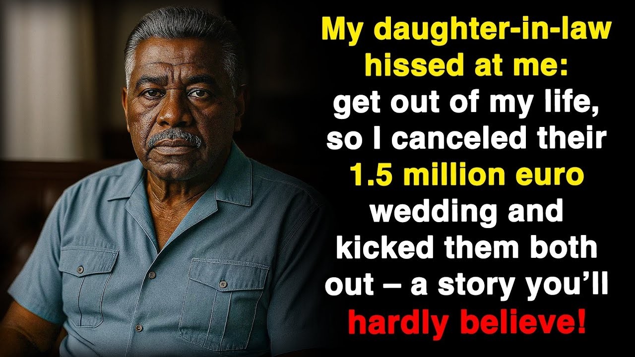 My daughter-in-law humiliated me for 3 years – I stopped her luxury wedding!