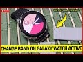 How to Change Band on Galaxy Watch 3 & Active 2 (Best Magnetic Loop Band for Galaxy Watch)