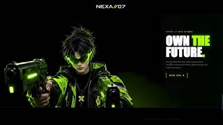 NEXA//07 — React Website & UI/UX Design | Front-End Developer Portfolio